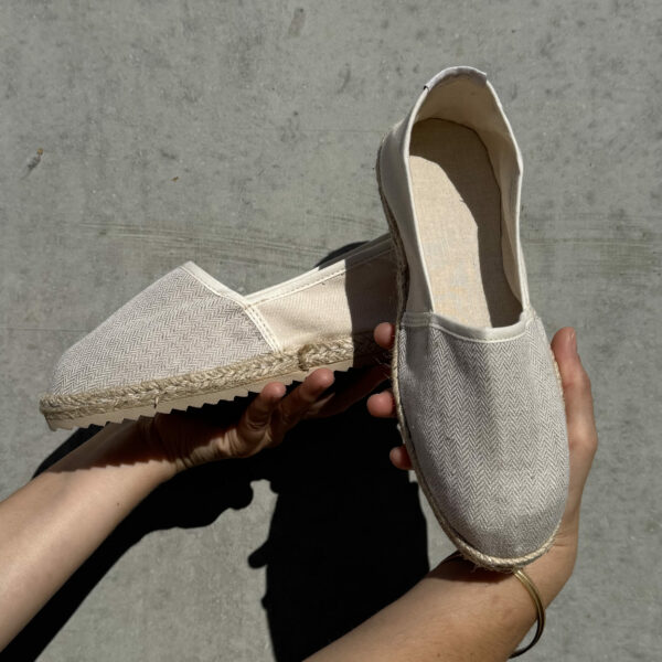 Espadrille fabriquée en France